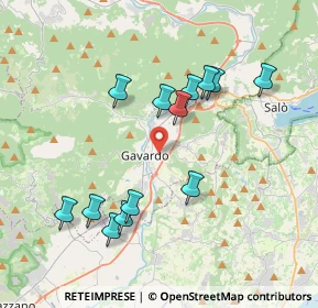 Mappa 25085 Gavardo BS, Italia (3.74385)