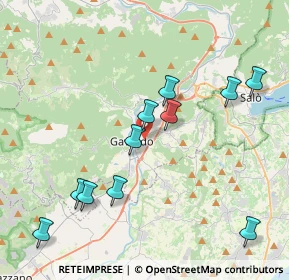 Mappa 25085 Gavardo BS, Italia (4.18636)