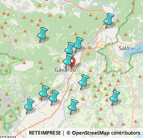 Mappa 25085 Gavardo BS, Italia (3.97909)