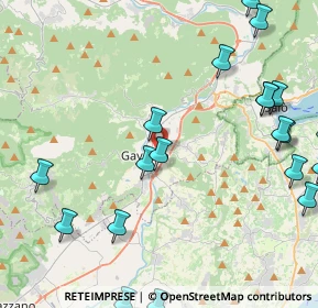 Mappa 25085 Gavardo BS, Italia (5.7585)