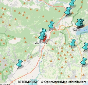 Mappa 25085 Gavardo BS, Italia (5.7825)