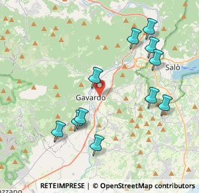 Mappa 25085 Gavardo BS, Italia (4.11909)