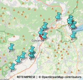 Mappa 25085 Gavardo BS, Italia (4.56667)