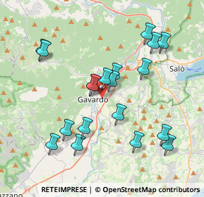 Mappa 25085 Gavardo BS, Italia (3.79895)