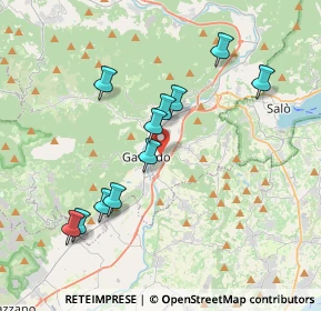 Mappa 25085 Gavardo BS, Italia (3.61636)
