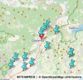 Mappa 25085 Gavardo BS, Italia (4.68923)