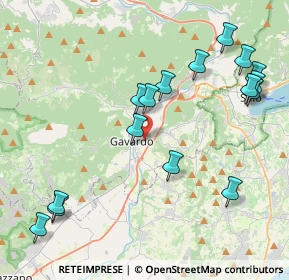 Mappa 25085 Gavardo BS, Italia (4.70063)