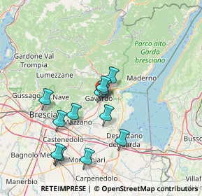 Mappa 25085 Gavardo BS, Italia (12.85667)