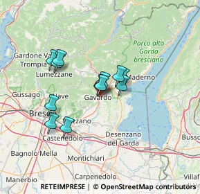 Mappa 25085 Gavardo BS, Italia (10.28833)