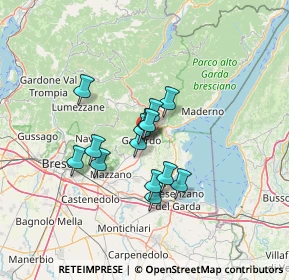 Mappa 25085 Gavardo BS, Italia (9.30857)
