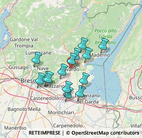 Mappa 25085 Gavardo BS, Italia (10.71429)