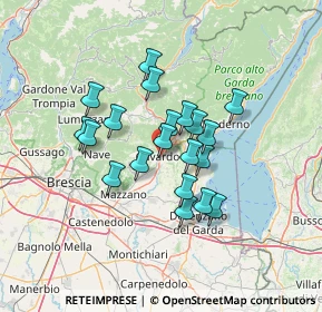 Mappa 25085 Gavardo BS, Italia (10.4485)