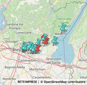 Mappa 25085 Gavardo BS, Italia (9.96545)