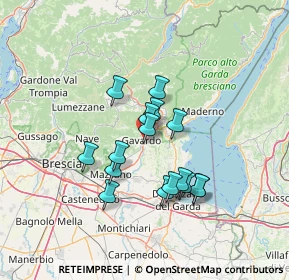 Mappa 25085 Gavardo BS, Italia (10.97125)