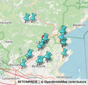 Mappa 25085 Gavardo BS, Italia (6.55789)