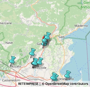 Mappa 25085 Gavardo BS, Italia (8.04385)