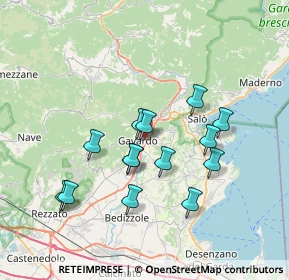 Mappa 25085 Gavardo BS, Italia (6.44357)