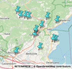 Mappa 25085 Gavardo BS, Italia (7.48846)