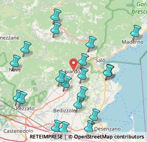 Mappa 25085 Gavardo BS, Italia (9.4095)