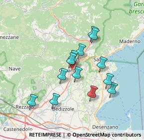 Mappa 25085 Gavardo BS, Italia (6.08077)