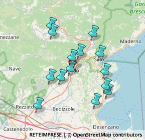 Mappa 25085 Gavardo BS, Italia (6.58643)