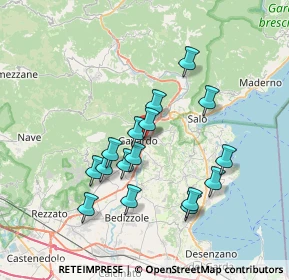 Mappa 25085 Gavardo BS, Italia (6.50125)