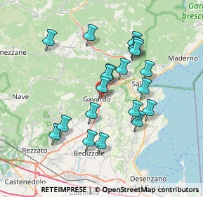 Mappa 25085 Gavardo BS, Italia (6.591)