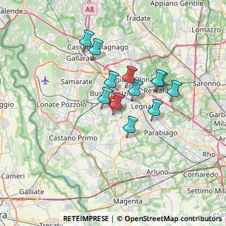 Mappa Via della Ricordanza, 21052 Busto Arsizio VA, Italia (5.42583)
