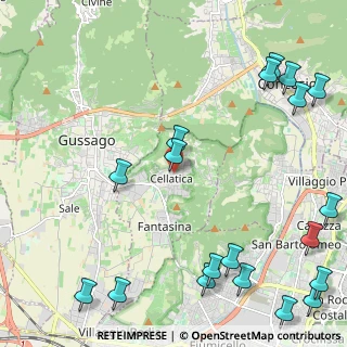 Mappa Via Chiesa Nuova, 25060 Cellatica BS, Italia (3.19789)