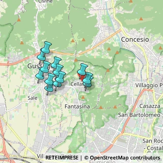 Mappa Via Chiesa Nuova, 25060 Cellatica BS, Italia (1.51)