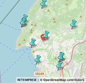 Mappa Via le Sponde, 37010 Costermano VR, Italia (4.36273)