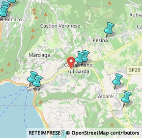Mappa Via le Sponde, 37010 Costermano VR, Italia (3.28214)