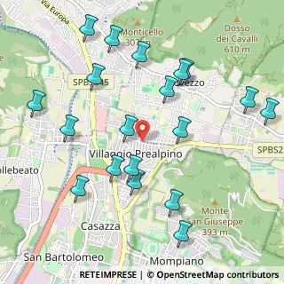 Mappa Villaggio Prealpino Via Settima, 25128 Brescia BS, Italia (1.13684)