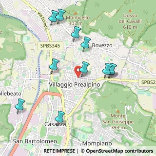 Mappa Villaggio Prealpino Via Settima, 25128 Brescia BS, Italia (1.04636)
