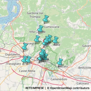 Mappa Villaggio Prealpino Via Settima, 25128 Brescia BS, Italia (5.80118)