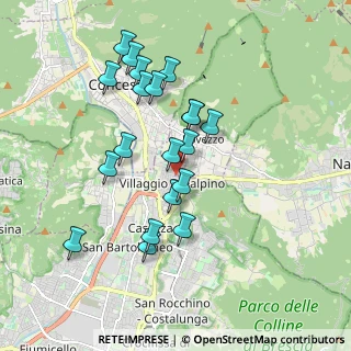 Mappa Villaggio Prealpino Via Settima, 25128 Brescia BS, Italia (1.716)