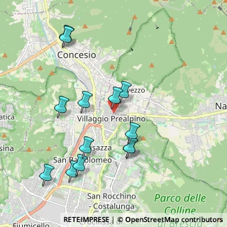 Mappa Villaggio Prealpino Via Settima, 25128 Brescia BS, Italia (2.06615)