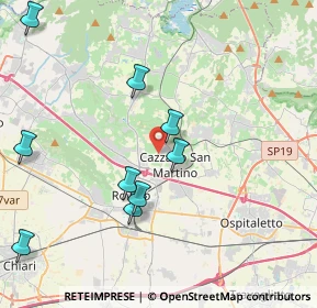 Mappa Via Iseo, 25046 Cazzago San Martino BS, Italia (5.06364)