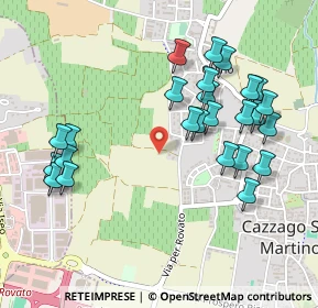 Mappa Via Iseo, 25046 Cazzago San Martino BS, Italia (0.52593)