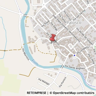 Mappa Via delle Fontane, 1, 24050 Palosco, Bergamo (Lombardia)