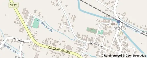 Mappa Santa Giustina in Colle