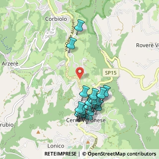 Mappa CAP, 37020 Cerro Veronese VR, Italia (0.973)
