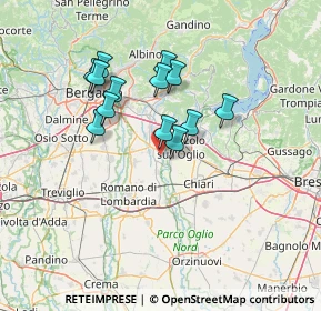 Mappa Via Trieste, 24050 Palosco BG, Italia (11.53769)