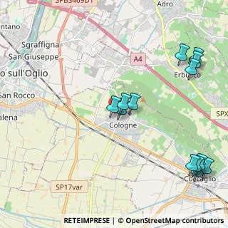 Mappa Via Gnecchi Rina, 25033 Cologne BS, Italia (2.57769)