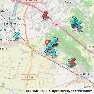 Mappa Via Gnecchi Rina, 25033 Cologne BS, Italia (1.9505)