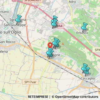 Mappa Via Gnecchi Rina, 25033 Cologne BS, Italia (1.99818)