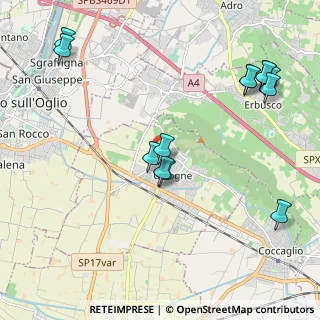 Mappa Via Gnecchi Rina, 25033 Cologne BS, Italia (2.44231)