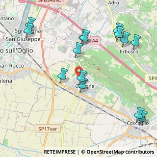 Mappa Via Gnecchi Rina, 25033 Cologne BS, Italia (2.46857)