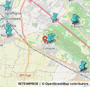 Mappa Via Enrico Fermi, 25033 Cologne BS, Italia (2.95462)
