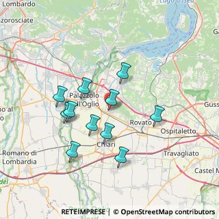 Mappa Via Gnecchi Rina, 25033 Cologne BS, Italia (6.37273)